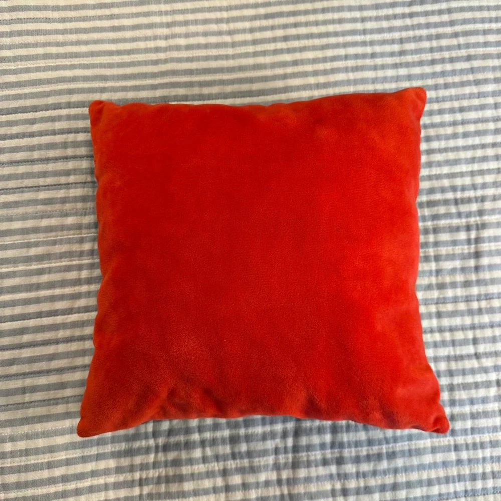 The‎ Simpsons Radioactive Man Throw Pillow Matt Groening Comic Art 11x11 Red